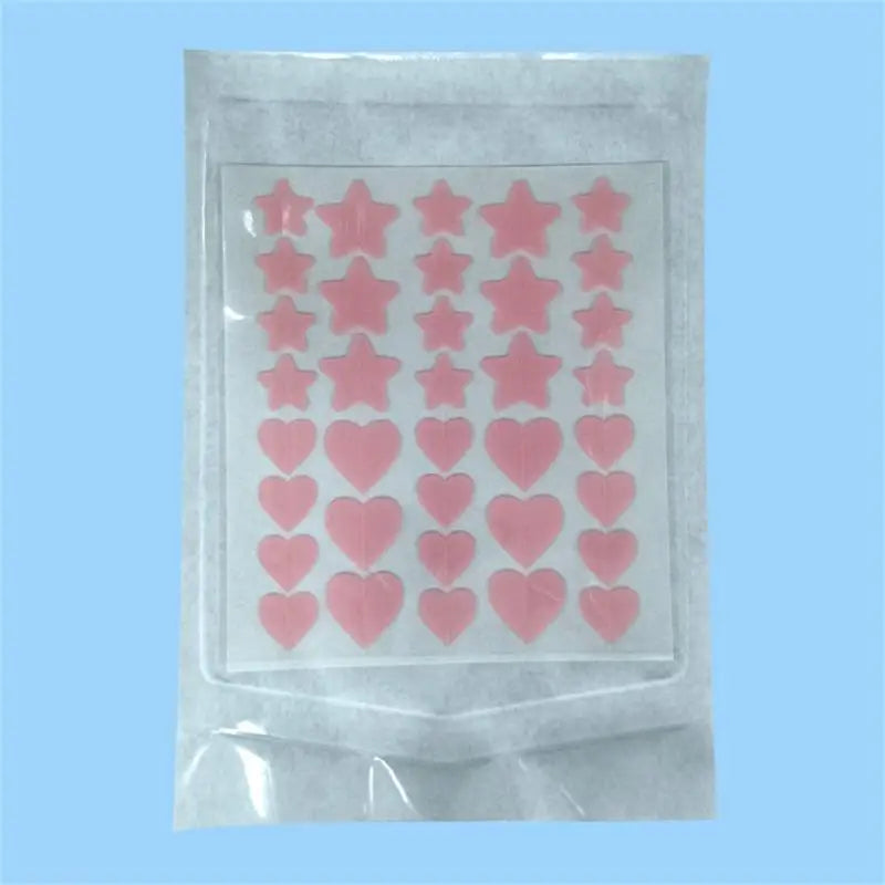 Colorful Laser Star Heart Shaped Pimple Patches Invisible Acne Removal Patches Acne Tool Pimple Acne Concealer