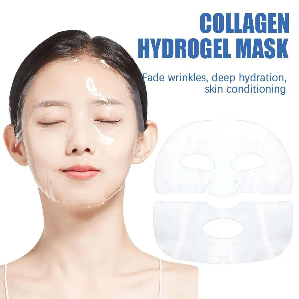 Collagen Face Mask Deep Moisturizing Collagen Protein Hydrogel Soft Mask For Women Skin Care Products